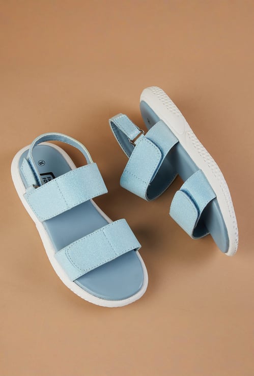 FAME FOREVER Girls Textured Sandals