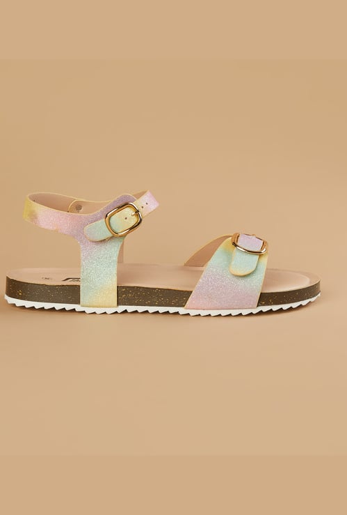 FAME FOREVER Girls Glitter Sandals