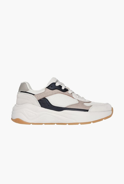 SKECHERS Boys Colourblocked Mesh Upper Shoes