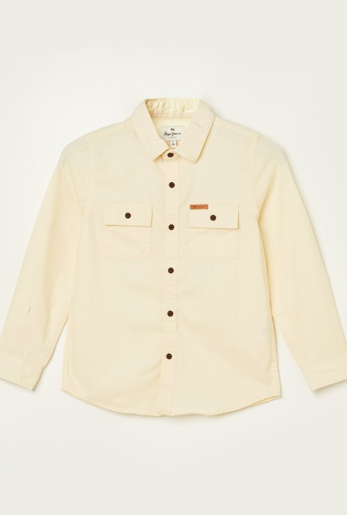 PEPE JEANS Boys Solid Shirt