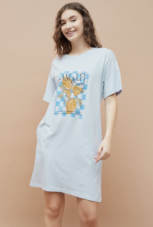 GINGER Printed Night Dress
