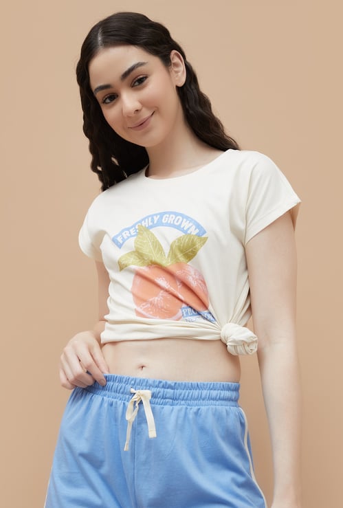 GINGER Printed Lounge T-shirt