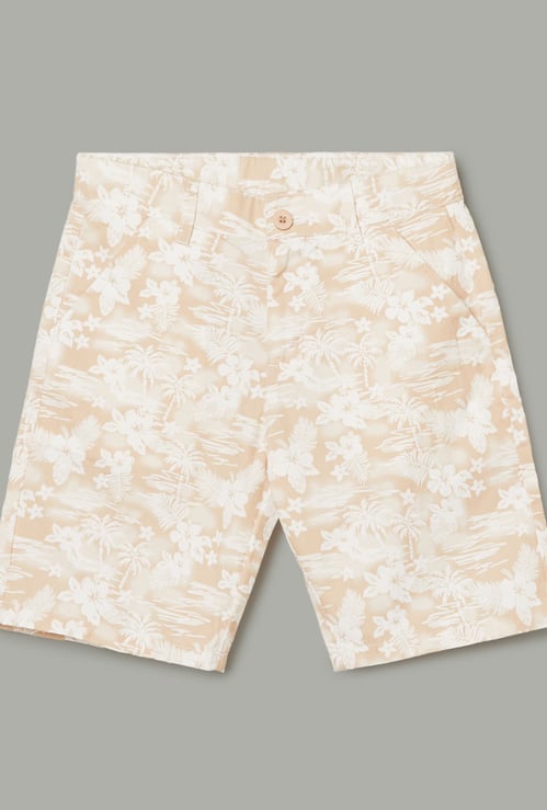 FAME FOREVER Boys Floral Print Shorts