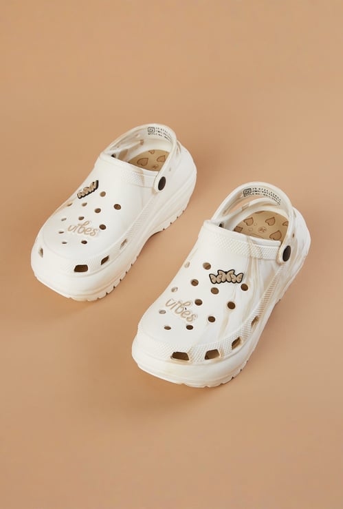 GINGER Printed Clogs with Charms