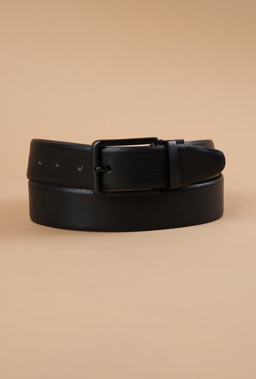 CODE Textured Reversible Leather Belt