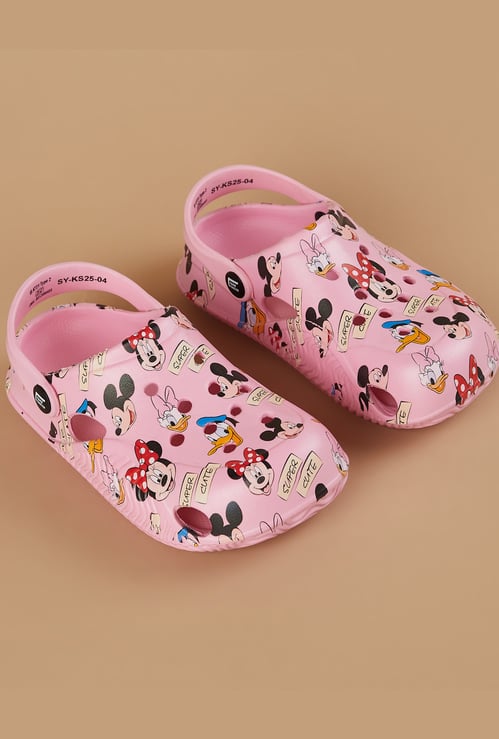 FAME FOREVER Girls Disney Print Clogs
