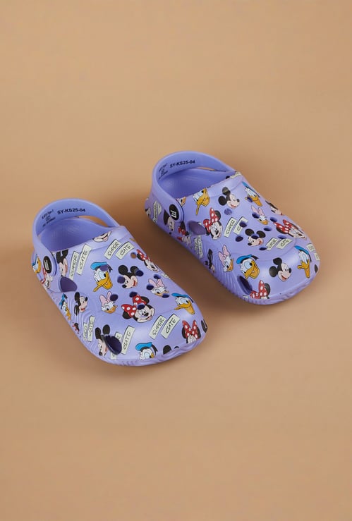 FAME FOREVER Girls Disney Print Clogs