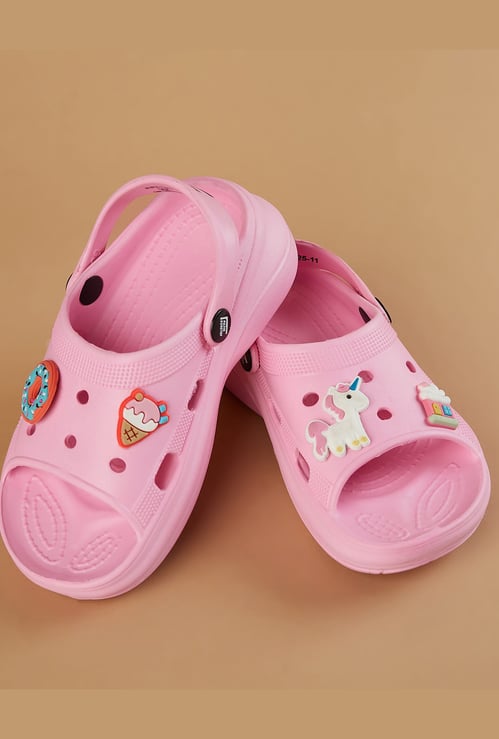FAME FOREVER Girls Jibbitz-Charms Sandals