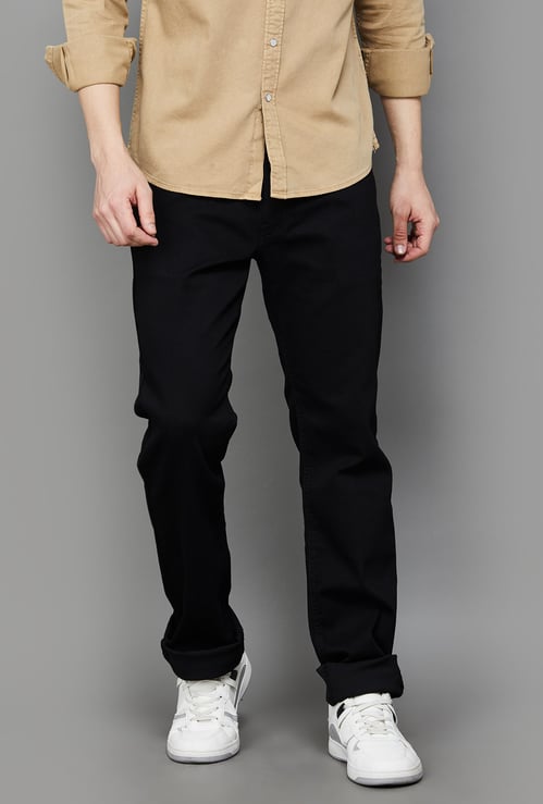 LEVI'S Solid Slim Straight Fit Jeans