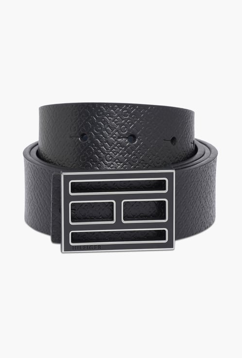 TOMMY HILFIGER Debossed Pattern Reversible Belt