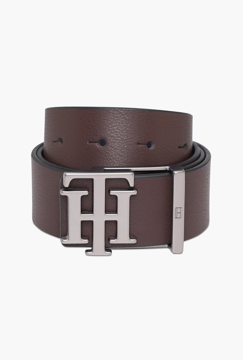 TOMMY HILFIGER Textured Reversible Belt