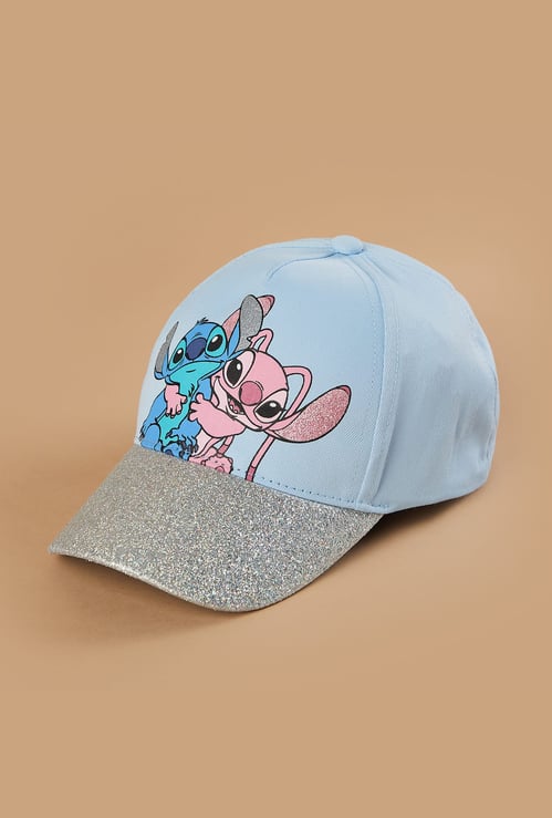 FAME FOREVER Lilo & Stitch Print Baseball Cap