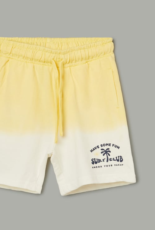 FAME FOREVER Boys Ombre Print Shorts
