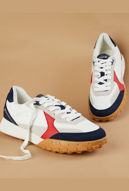 FORCA Panelled Low Top Sneakers