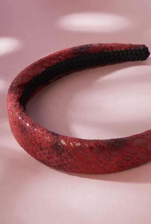 FAME FOREVER Patterned Headband