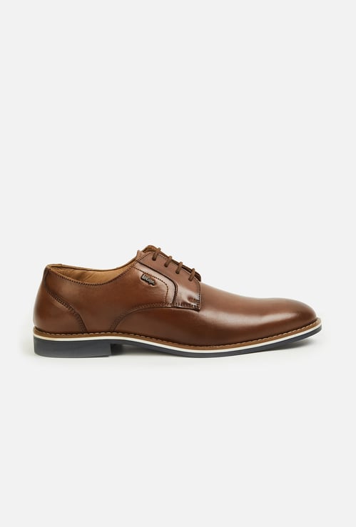 LEE COOPER Leather Derby Shoes