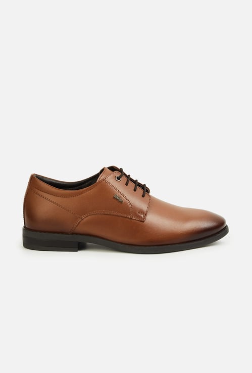 LEE COOPER Leather Derby Shoes