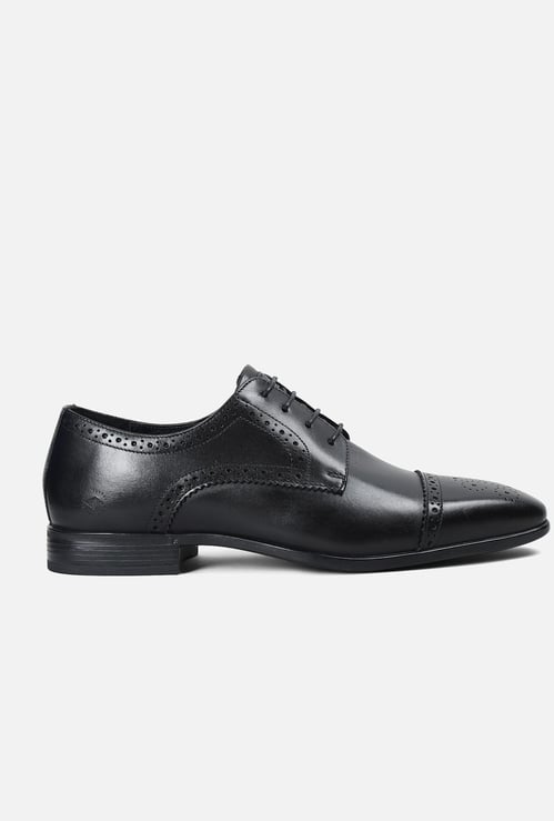 LEE COOPER Leather Derby Shoes