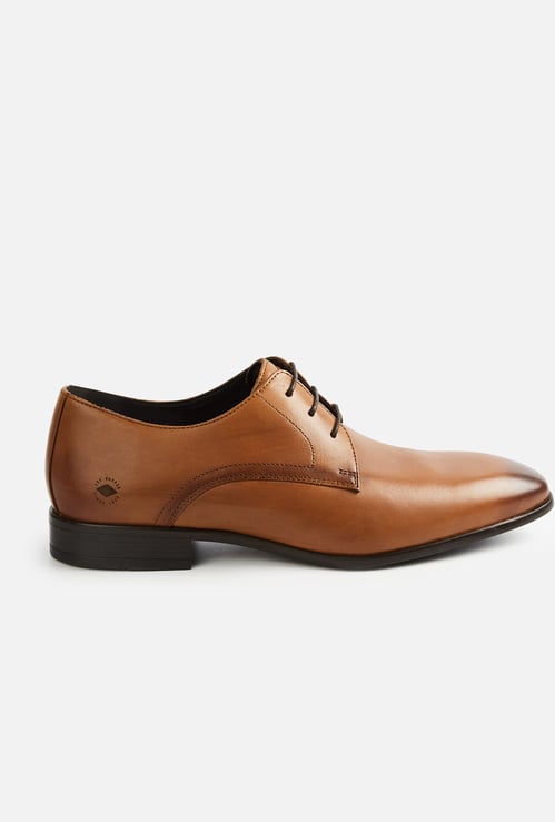 LEE COOPER Leather Derby Shoes