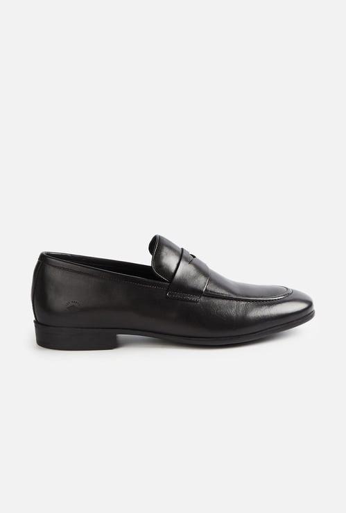 LEE COOPER Leather Penny Loafers