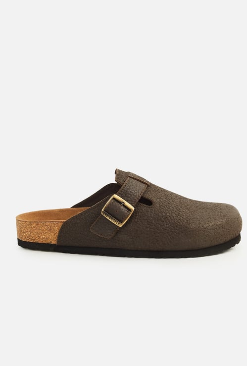 LEE COOPER Textured Leather Sandals