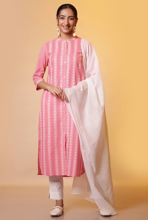 AURELIA Solid Sheer Dupatta