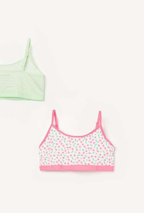 FAME FOREVER Girls Assorted Bralette - Pack of 2
