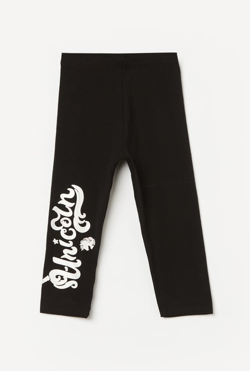 JUNIORS Girls Printed Leggings
