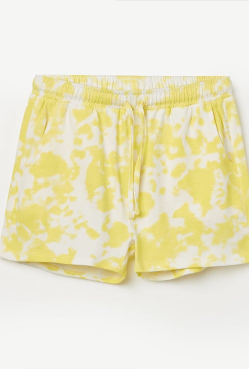 FAME FOREVER Girls Tie & Dye Shorts