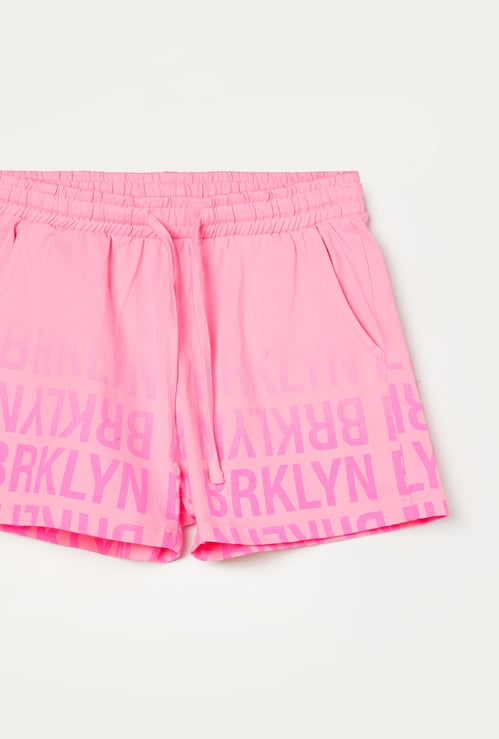 FAME FOREVER Girls Printed Shorts