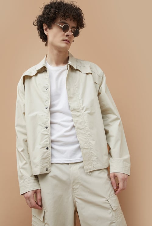 FORCA NXT Solid Button-Front Jacket