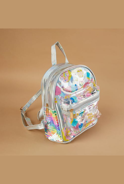 GINGER Printed Backpack