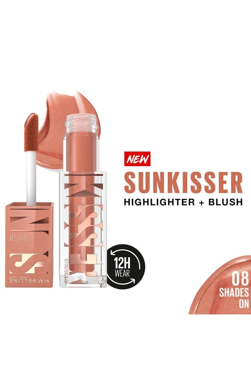 MAYBELLINE NEW YORK Sunkisser Highlighter + Blush - Shades On - 4.7g
