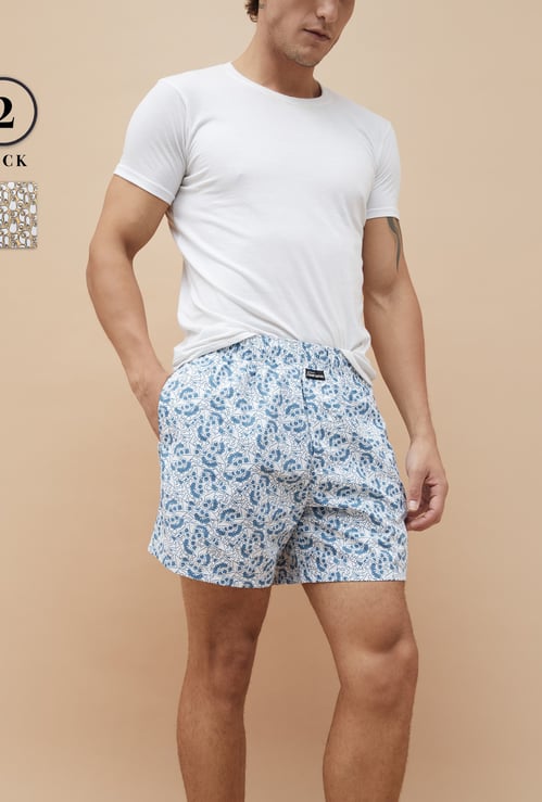 FAME FOREVER Printed Boxers - Pack of 2