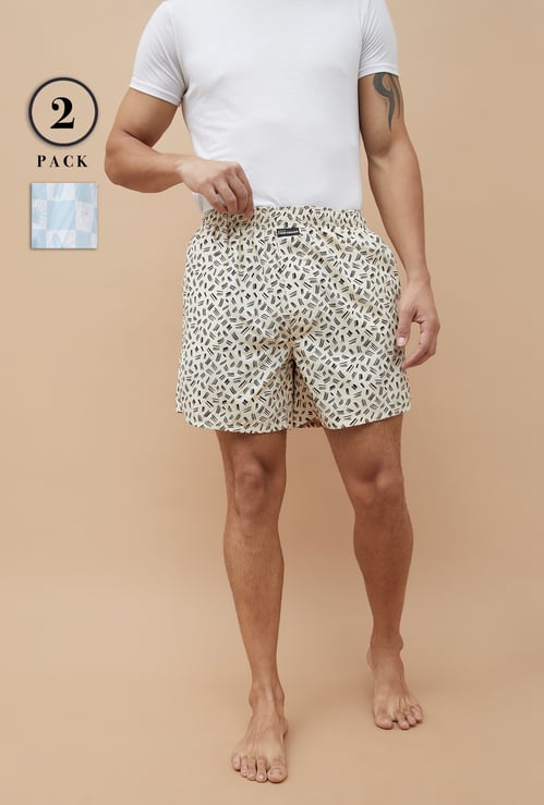 FAME FOREVER Printed Boxers - Pack of 2