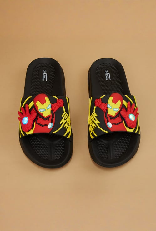 FAME FOREVER Boys Iron Man Sliders