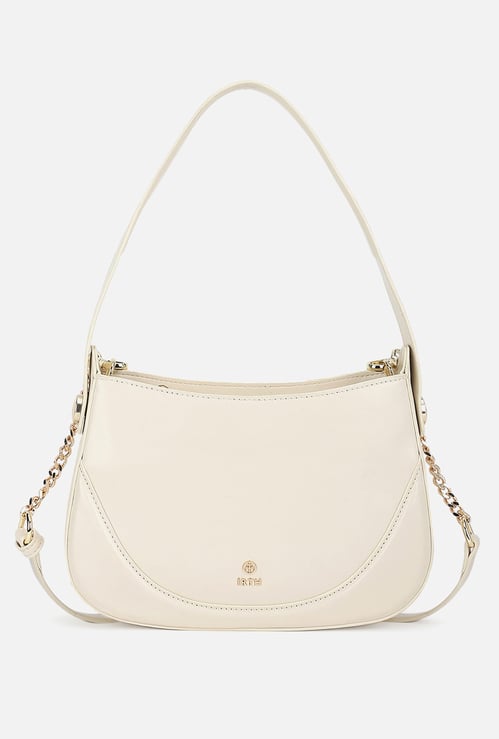 IRTH Solid Shoulder Bag