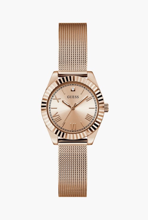 GUESS Dress Embellished Analog Watch - GW0842L3