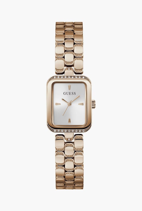 GUESS Bejewelled Embellished Analog Watch - GW0865L3
