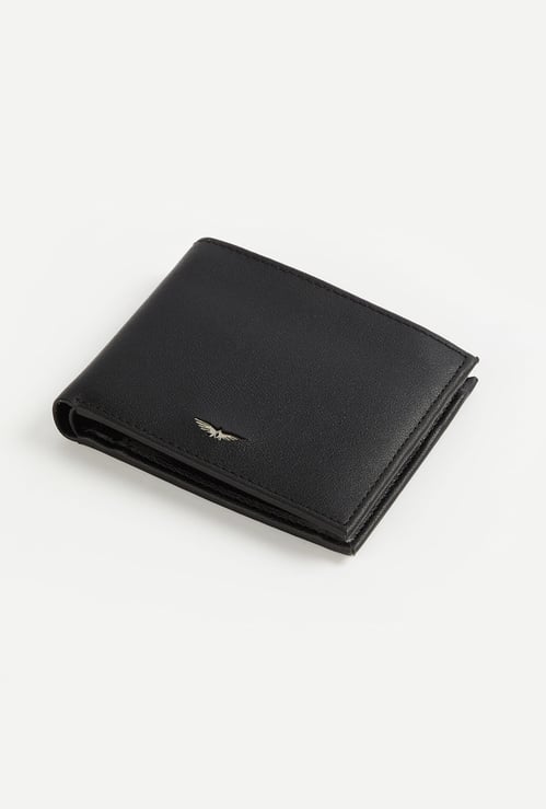 PARK AVENUE Solid Bi-Fold Wallet