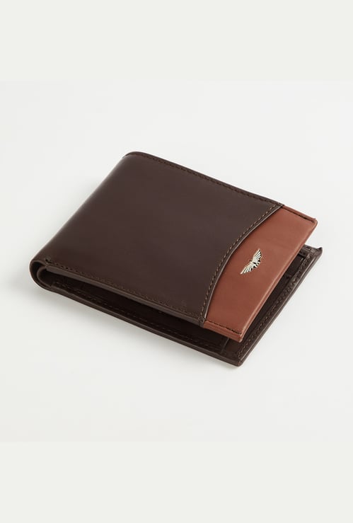 PARK AVENUE Solid Bi-Fold Wallet
