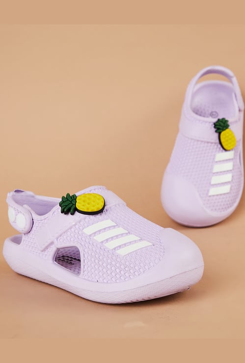 FAME FOREVER Girls Clogs with Pineapple Charm