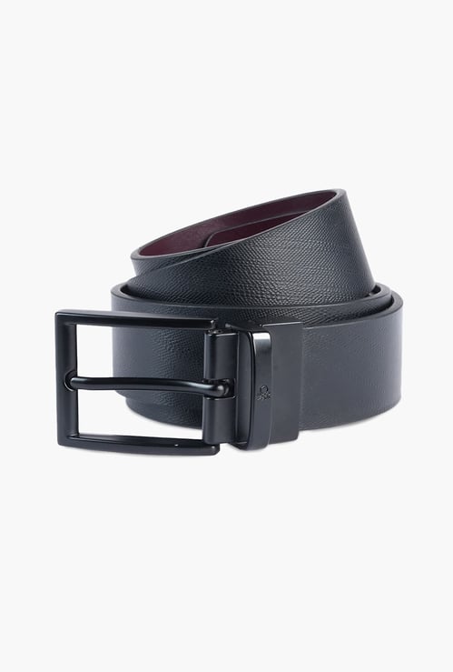 UNITED COLORS OF BENETTON Textured Reversible Belt