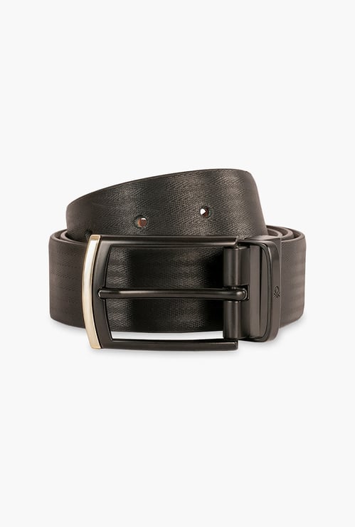 UNITED COLORS OF BENETTON Textured Reversible Belt