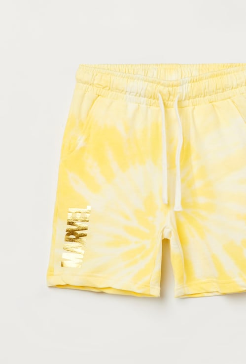 FAME FOREVER Boys Tie & Dye Shorts