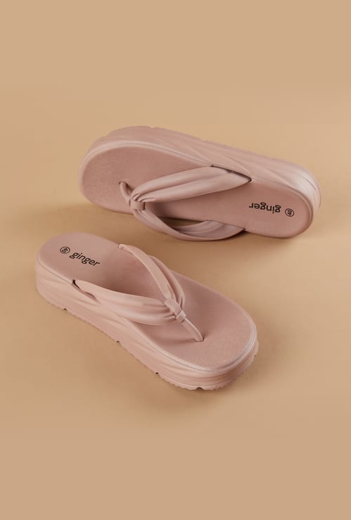 GINGER Platformed Flip-Flops