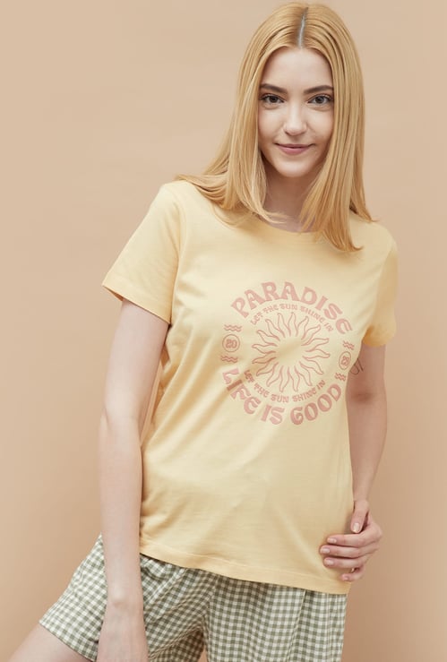 GINGER Printed Lounge T-shirt