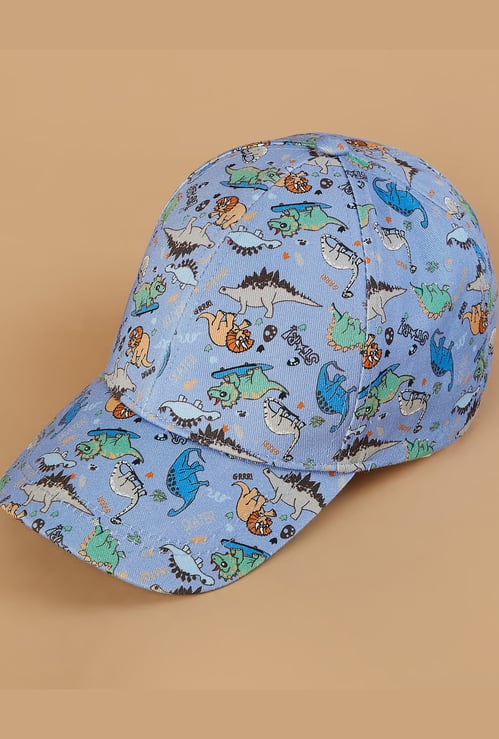 FAME FOREVER Dinosaur Print Baseball Cap