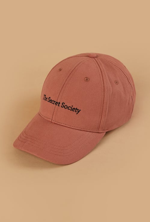 FAME FOREVER Typographic Embroidered Baseball Cap