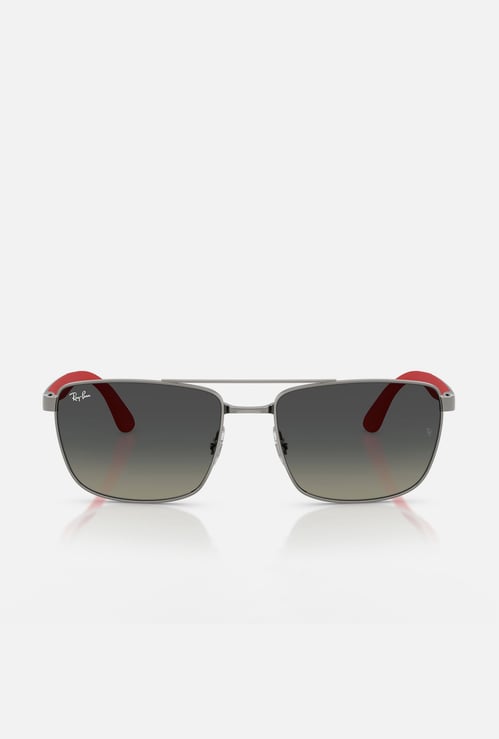 RAY-BAN UV Protected Rectangle Sunglasses - 0RB3760I-004-11-59